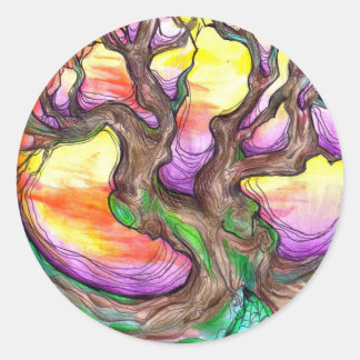 underbar ekelver runt klistermärke