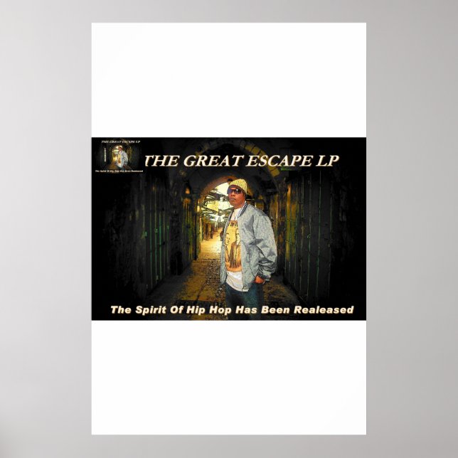 UNDERBAR ESCAPE-POSTER POSTER (Framsidan)