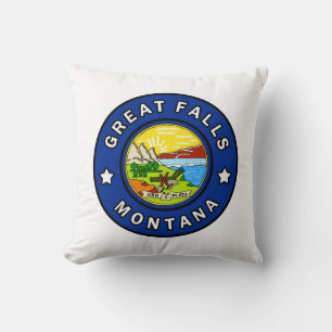 Underbar Falls Montana Kudde