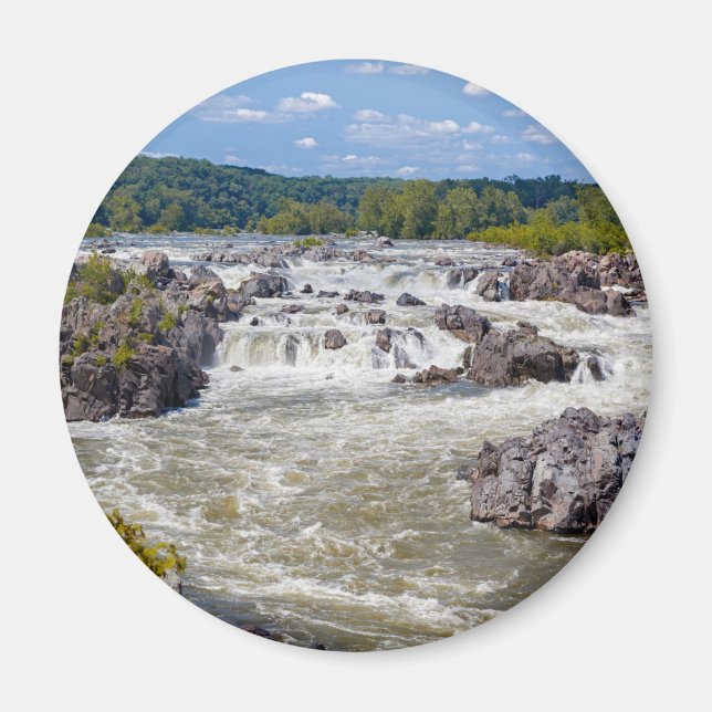 Underbar Falls Virginia Magnet (Framsidan)