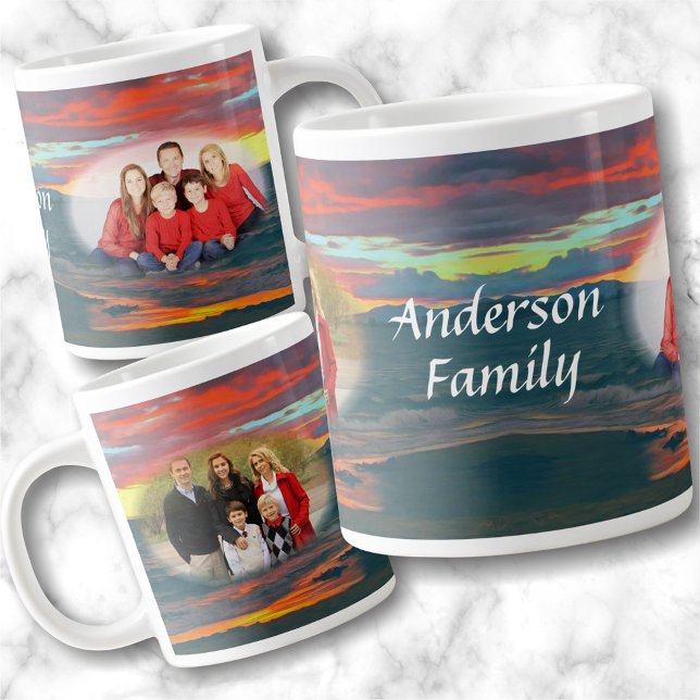 Underbar familjedag 1490 jumbo mugg (Skapare uppladdad)