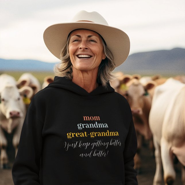 Underbar farmor | Cute Bättre och bättre T Shirt (Skapare uppladdad)