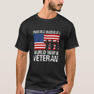 Underbar farmor i en WW II-familjemat T Shirt