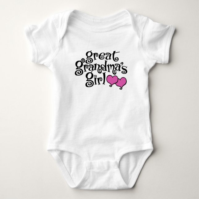 Underbar farmors flicka tee shirt (Framsida)