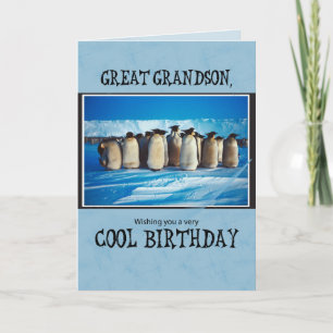Underbar farmson Birthday, Penguins Kort