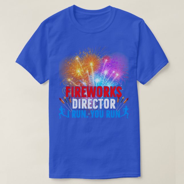 Underbar Fireworks-chef om jag Springor dig Spring T Shirt (Design framsida)