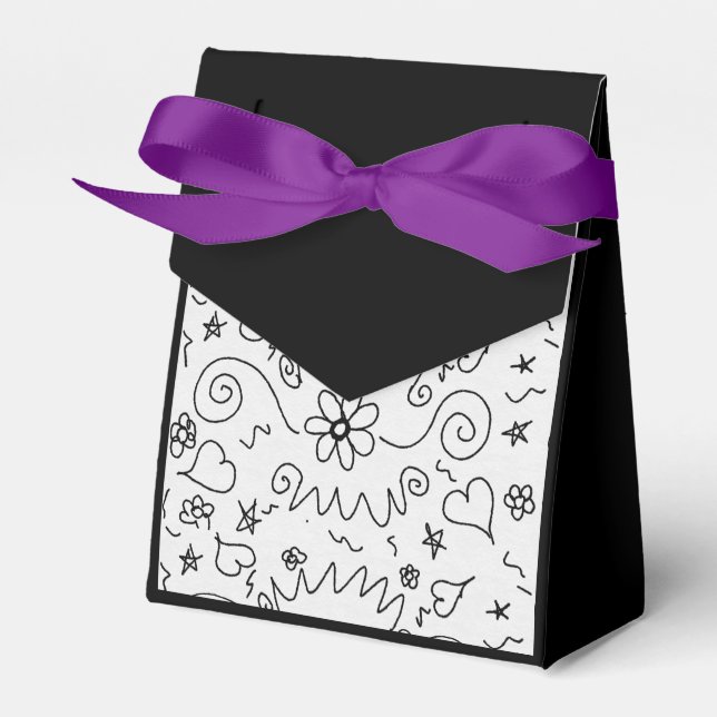 underbar för presentboxdesign presentaskar (Framsidan Sidan)