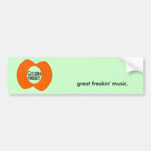 underbar freakinmusik. Bildekal