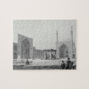 Underbar fredagmoské (Masjid-i Djum-ah) i Isfahan Pussel