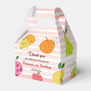 Underbar frukt av Födelsedagsfest Presentaskar