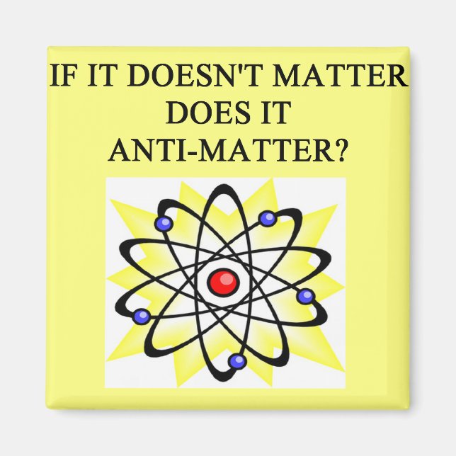 Underbar fysikdesign magnet (Framsidan)