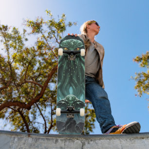 Underbar gammal en: Cthulhu Mini Skateboard Bräda 18,5 Cm