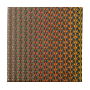 Underbar Gatsby Feathers art deco design Kakelplatta