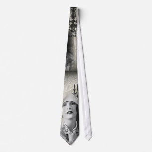 Underbar gatsby flicka för chic Paris Slips