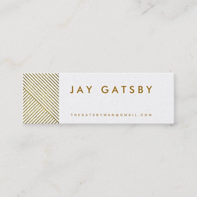 UNDERBAR GATSBY-telefonkort (Framsida)