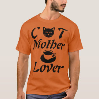 underbar gåva från katt mor-kaffe älskare t shirt