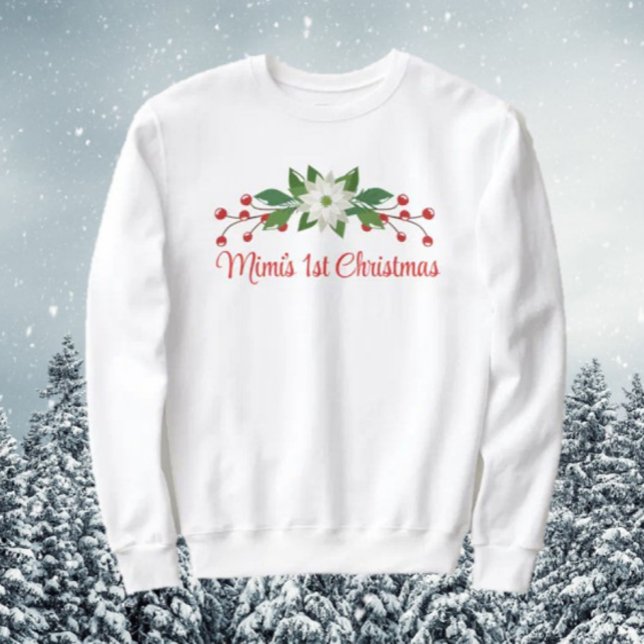 Underbar gåva! Mimis första jultröja T Shirt (Skapare uppladdad)