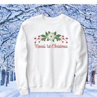 Underbar gåva! Nanas första jultröja T Shirt