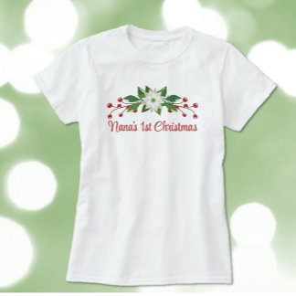 Underbar gåva! Nanas första jultröja T Shirt