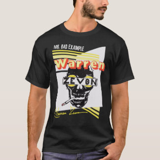 Underbar gåva till Fläkt i Warren Art Zevon-gåva T Shirt