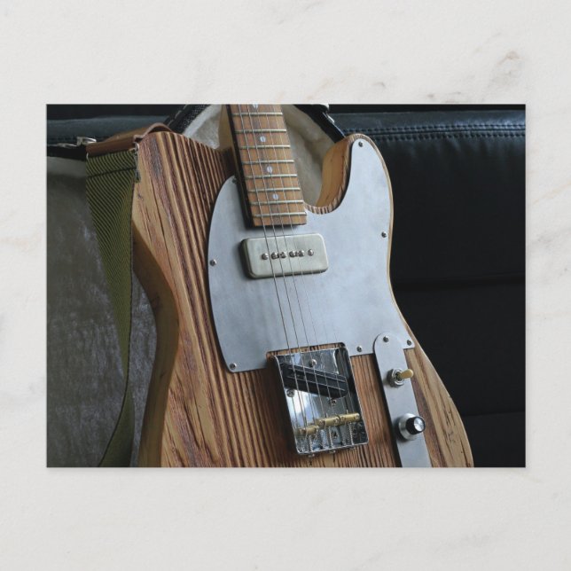 Underbar gitarr vykort (Framsida)