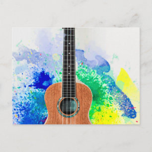 Underbar gitarr vykort