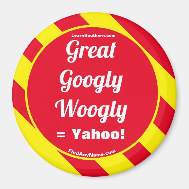 Underbar Googly Woogly = Yahoo! Magnet (Framsidan)