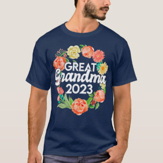 Underbar Grandma 2023 Gift for Gravid Notice T Shirt