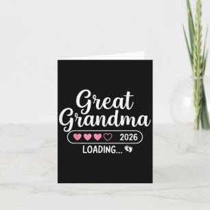 Underbar Grandma 2026-inläsning Kort