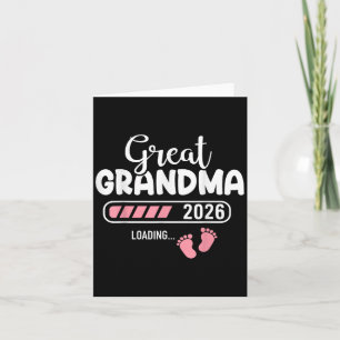 Underbar Grandma 2026-inläsning Kort
