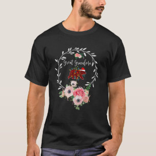 Underbar Grandma Bear Julafton Family jul Pajama R T Shirt