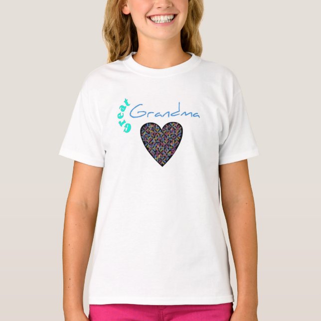 Underbar Grandma Novelty Toppar T Shirt (Framsida)