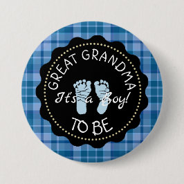 UNDERBAR GRANDMA som ska vara Blue Play Shower-kna Knapp