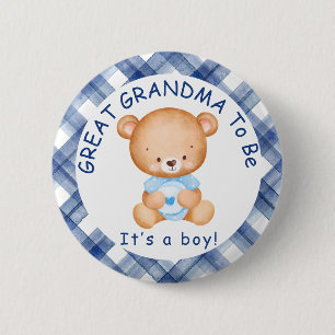 UNDERBAR GRANDMA som ska vara Blue Play Shower Knapp