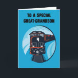 Underbar Grandson 4e födelsedagen Blue Tåg Kort<br><div class="desc">Ett underbart kort för en Underbar morson. Din vackra lilla pojke kommer att ta emot tåg med ett stort nummer fyra på 4e födelsedagen. Ett mycket passande kort för en pojke med en söt illustration på en blå bakgrund som kommer att le på hans ansikte.</div>