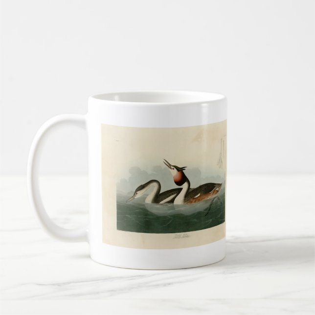Underbar greb - Audubon's Birds of America Kaffemugg (Vänster)