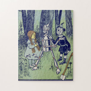 Underbar guide till Oz - Dorothy/Fågelskrämma/Ti Pussel
