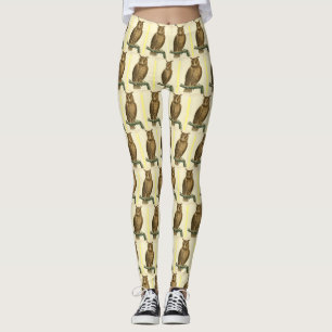 Underbar häftad OwlThunder_Cove Leggings