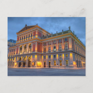 Underbar Hall of Wiener Musikverein, Wien, Österri Vykort