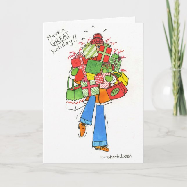 Underbar Helgdag Helgkort (Framsida)