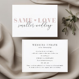 Underbar hjärtbröllopsneddragningsannonsering spara datumet