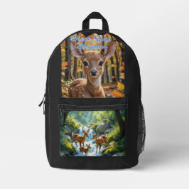 Underbar Hjort Röky Mountains Fawn