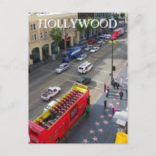 Underbar Hollywood Boulevard-vykort! Vykort
