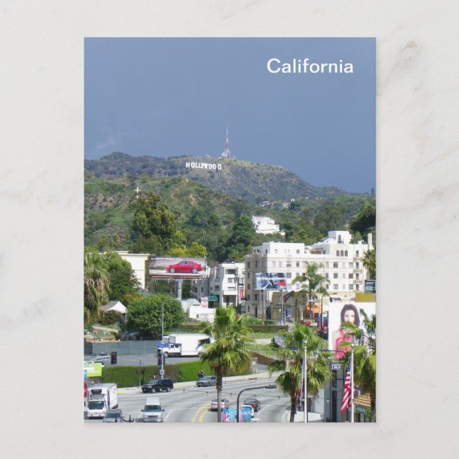 Underbar Hollywood vykort! Vykort (Framsida)