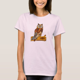 Underbar Horned uggla T Shirt