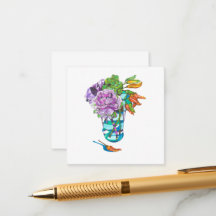 Underbar höstlig växtbukett