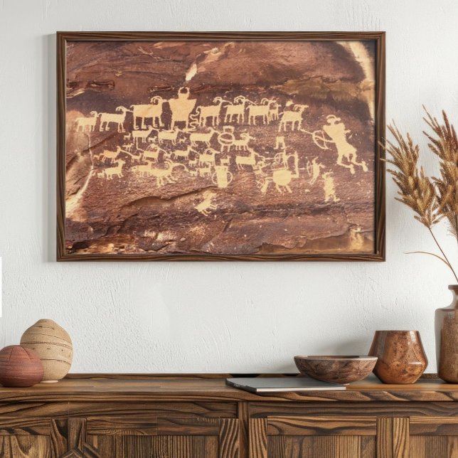 Underbar Hunt Panel-bild 9 miljoner Canyon Utah Poster (Skapare uppladdad)