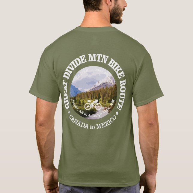 Underbar huvudlinje (cykling c) t shirt (Baksida)