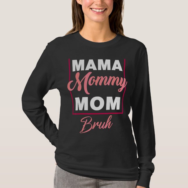 Underbar idé om mamma i Mamma för Motheru2019s Da T Shirt (Framsida)