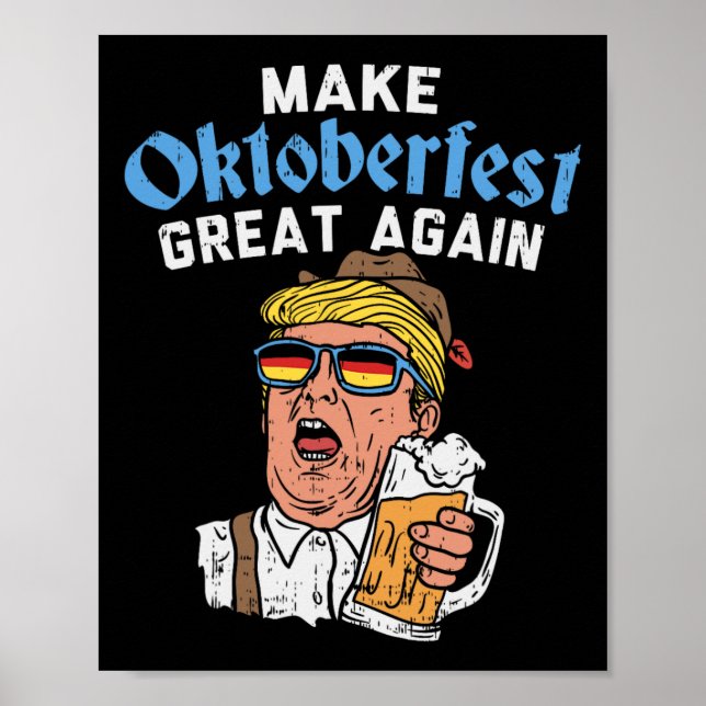 Underbar igen lustig trumma Beer Mugg-gåva Poster (Framsidan)